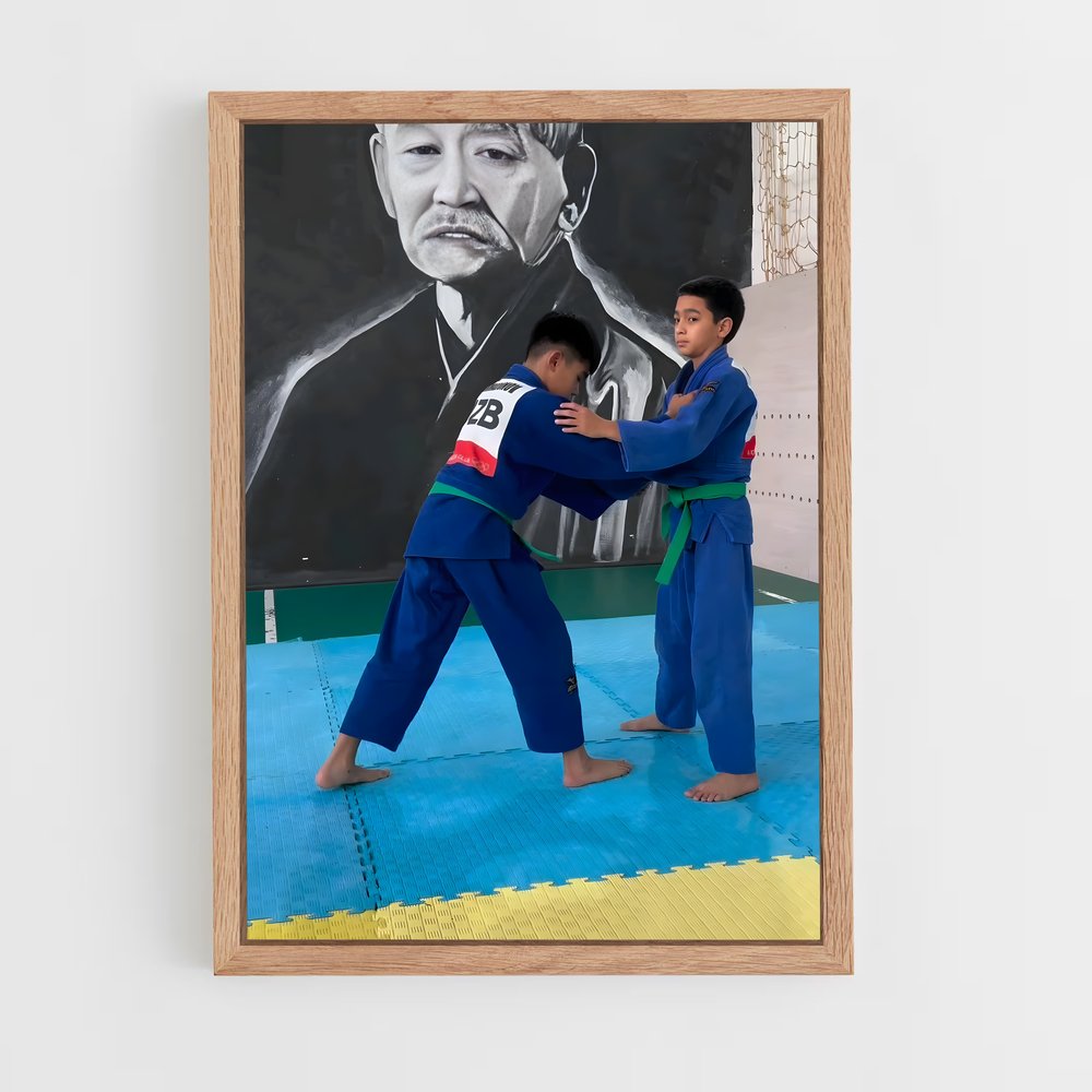 Poster Duel de Kims – affiche Judo (vue 4)